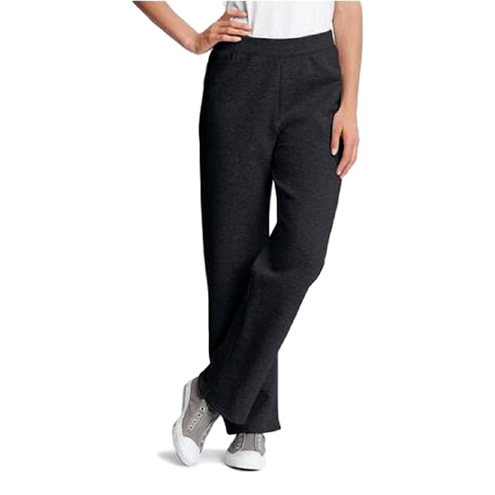 Hanes Women's Sweatpants Ebony Large